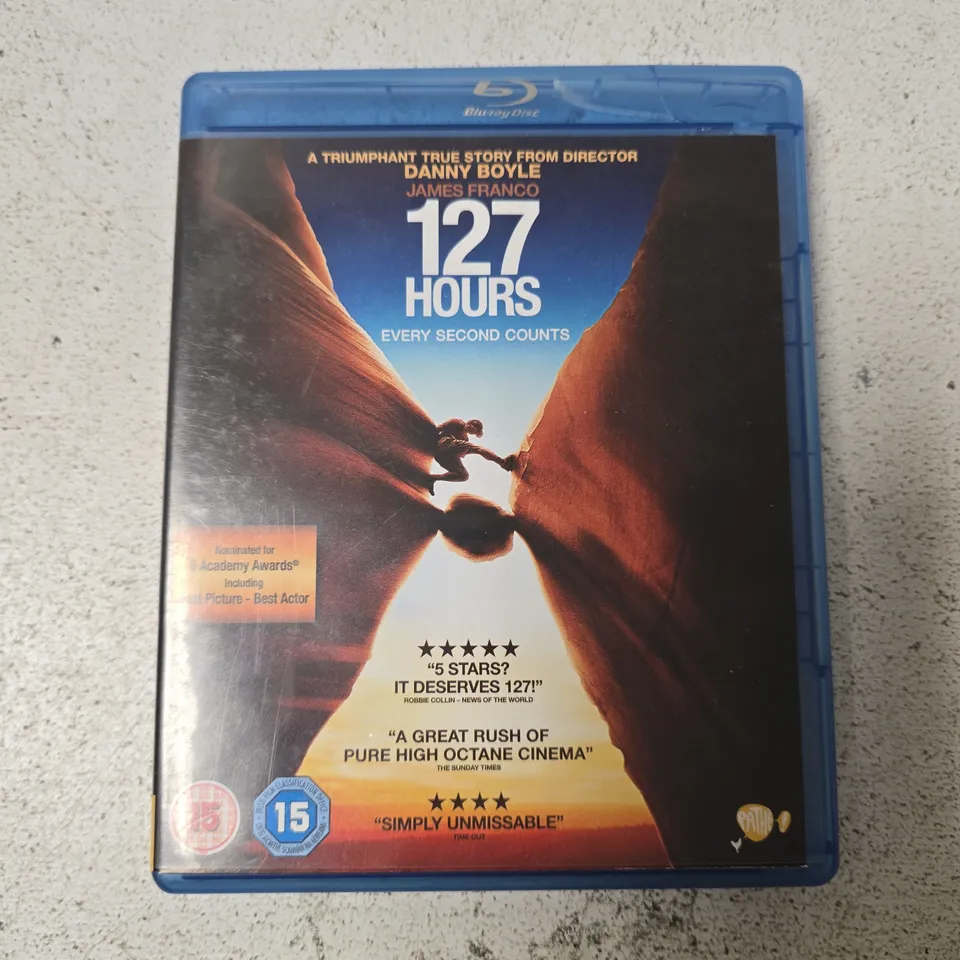 127 HOURS BLU-RAY DISC