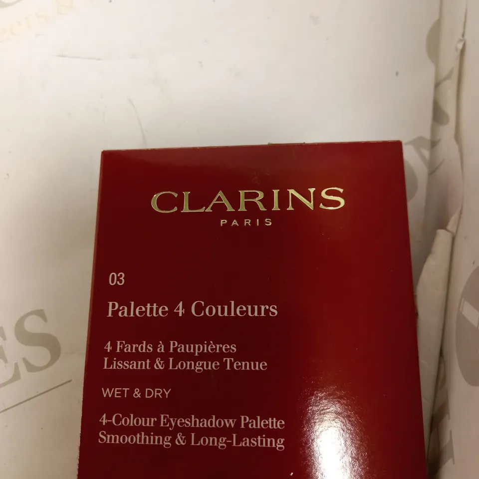 CLARINS EYESHADOW PALETTE 4 COLOURS SHADE 03