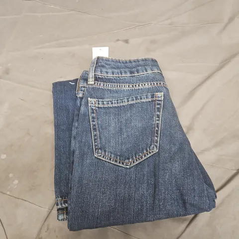 HOLLISTER WOMEN'S LOW-RISE BAGGY JEANS – UK 6 (US 23), DARK DENIM