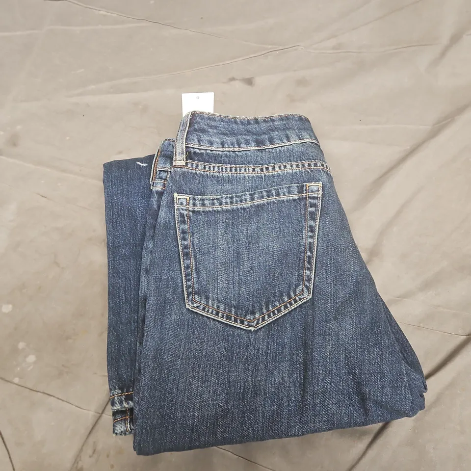 HOLLISTER WOMEN'S LOW-RISE BAGGY JEANS – UK 6 (US 23), DARK DENIM