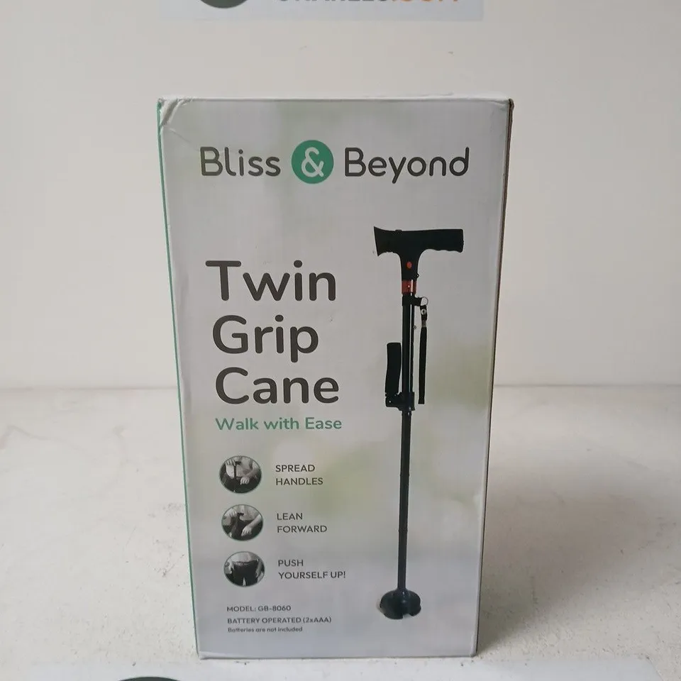 BLISS & BEYOND TWIN GRIP CANE