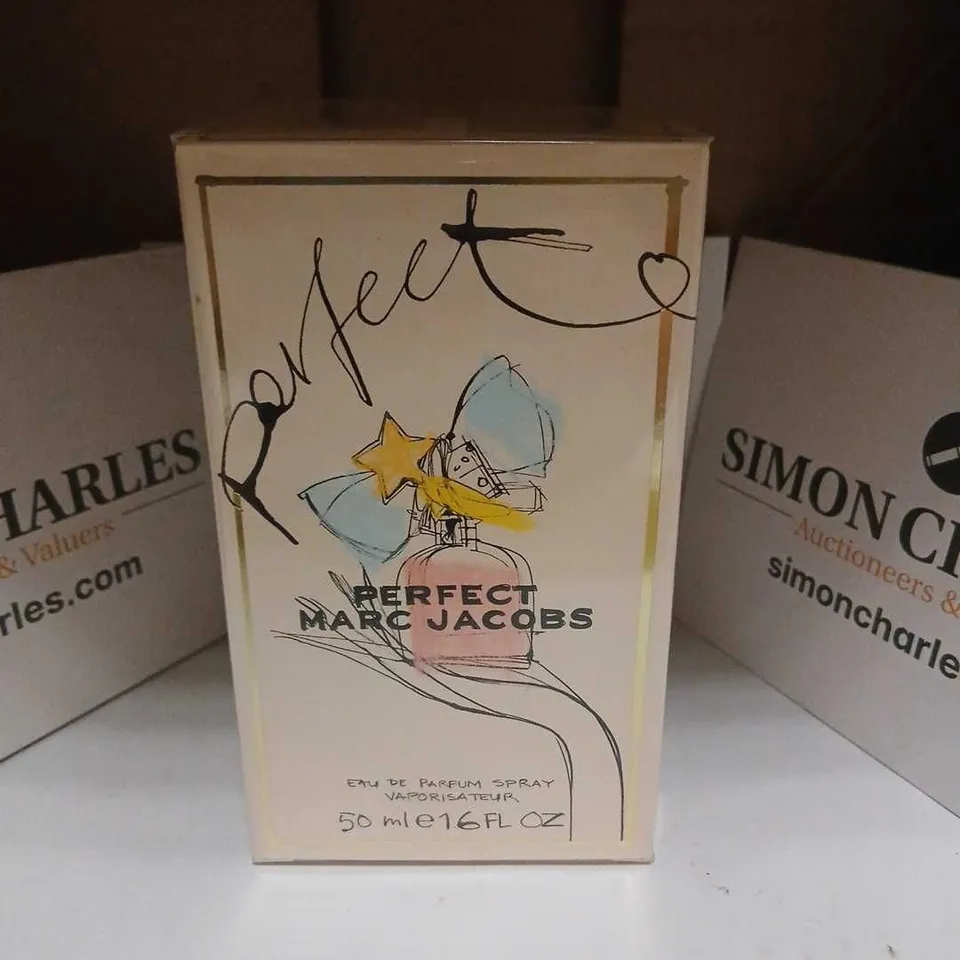 BOXED AND SEALED MARC JACOBS PERFECT EAU DE PARFUM 50ML
