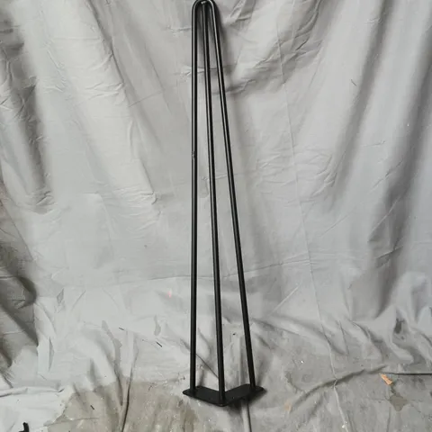 THE HAIRPIN LEG COMPANY 4 X 71CM HAIRPIN LEGS - FOR DESK & DINING TABLES, WITH SCREWS