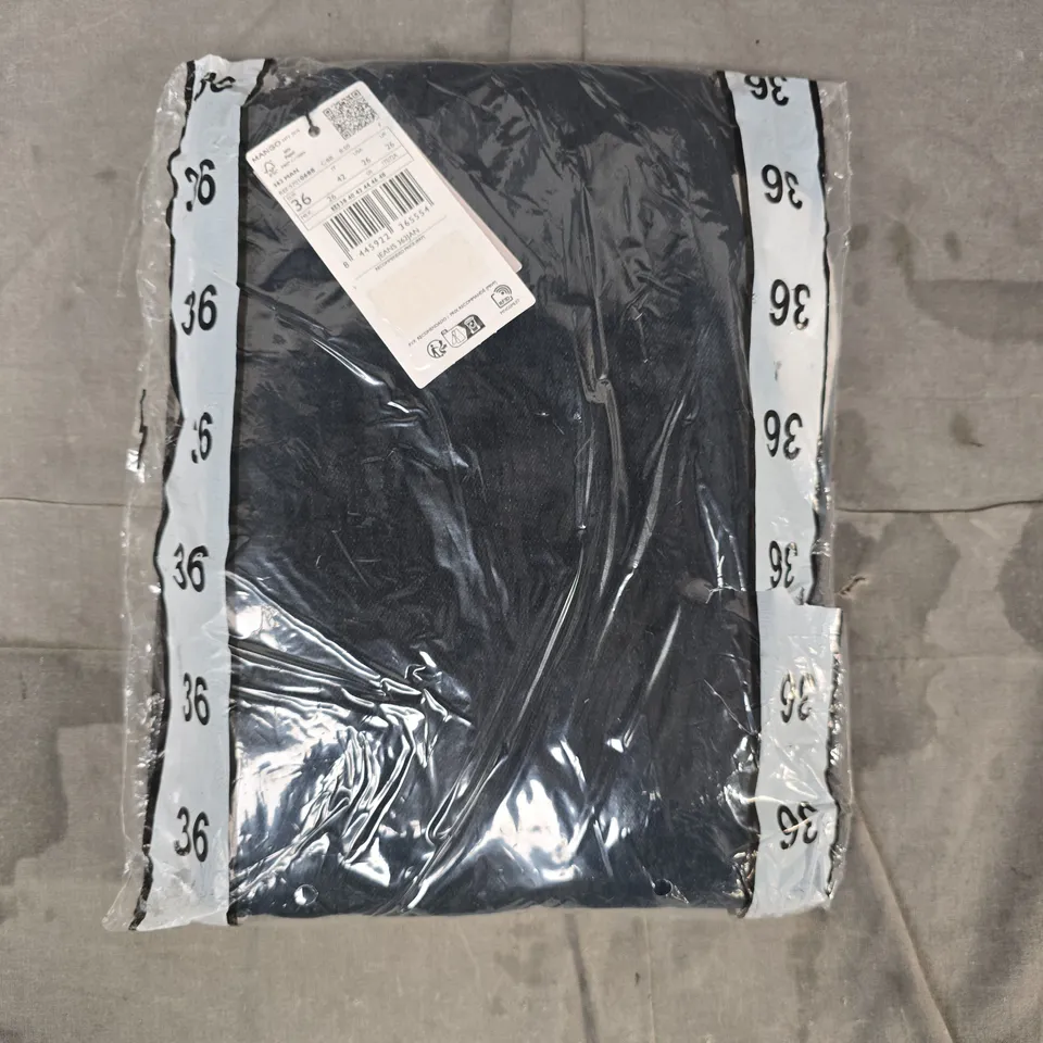 MANGO JEANS 362 JAN JEANS IN MIDNIGHT BLUE SIZE UK 26