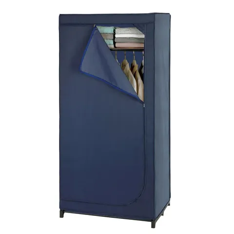 BOXED MERSELES 75CM PORTABLE WARDROBE