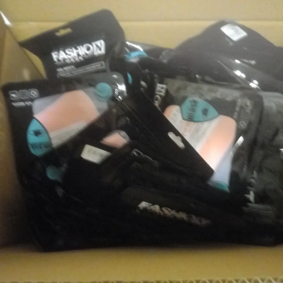 PACK OF APPROX 150  FASHION REUSABLE FACE MASKS IN PINK 
