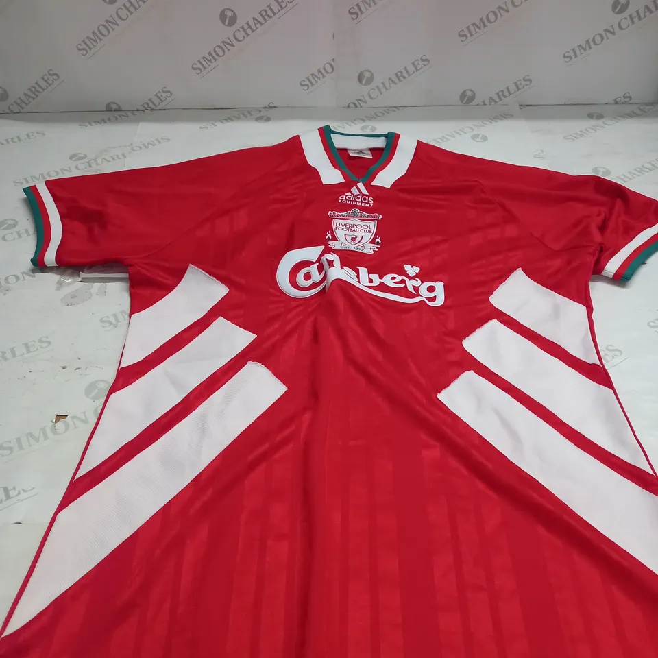 90'S LIVERPOOL HOME SHIRT SIZE L 