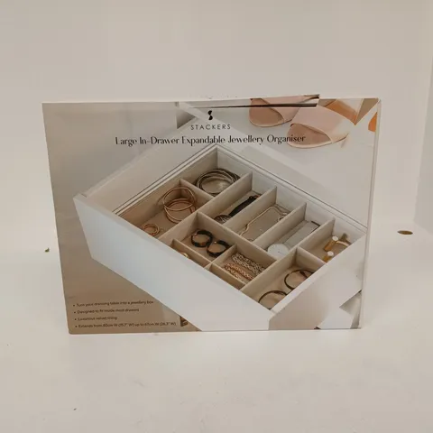 STACKERS LARGE IN DRAWER EXPANDABLE JEWELLERY ORGANISER