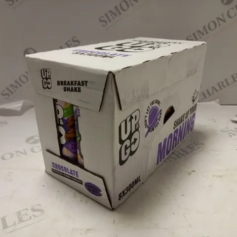 8-PACK OF BREAKFAST SHAKE UP & GO - CHOCOLATE 8X300ML