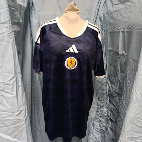 ADIDAS JSY FOOTBALL JERSEY – NAVY, SLIM FIT, XL