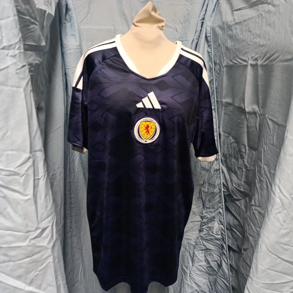 ADIDAS JSY FOOTBALL JERSEY – NAVY, SLIM FIT, XL