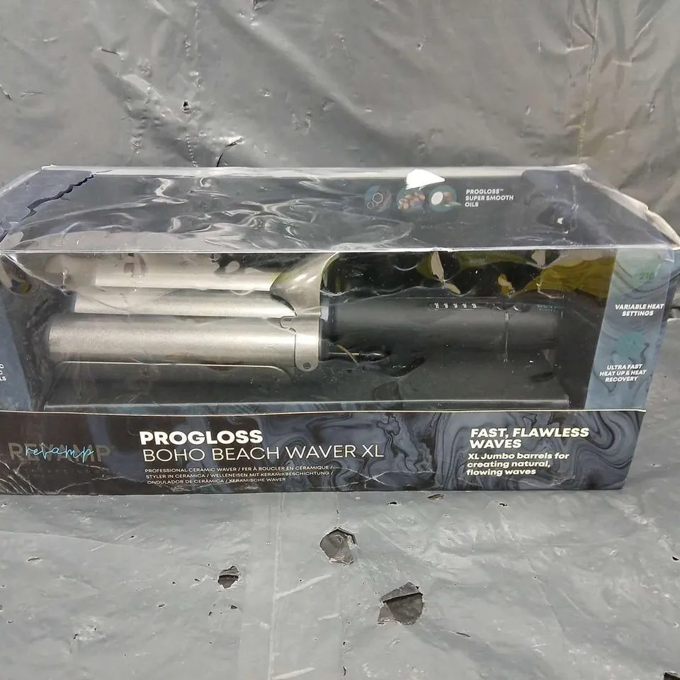 BOXED REVAMP PROGLOSS BOHO BEACH WAVER XL (WV-2500-EU)