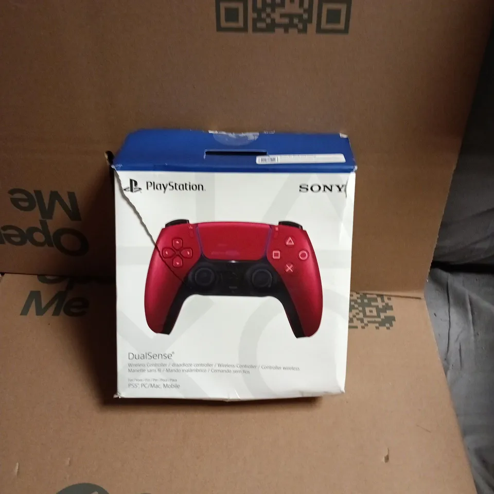 SONY PLAYSTATION 5 DUALSENSE WIRELESS CONTROLLER – RED, BOXED