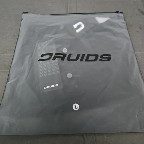 DRUIDS ELITE POLO SHIRT – BLACK – SIZE L