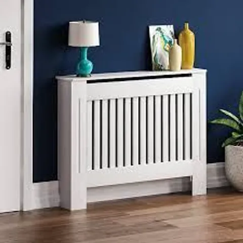 BOXED VIDA CHELSEA RADIATOR COVER, MEDIUM - WHITE (1 BOX)