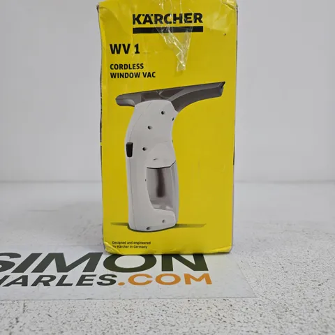 KARCHER WV 1 CORDLESS WINDOW VAC 