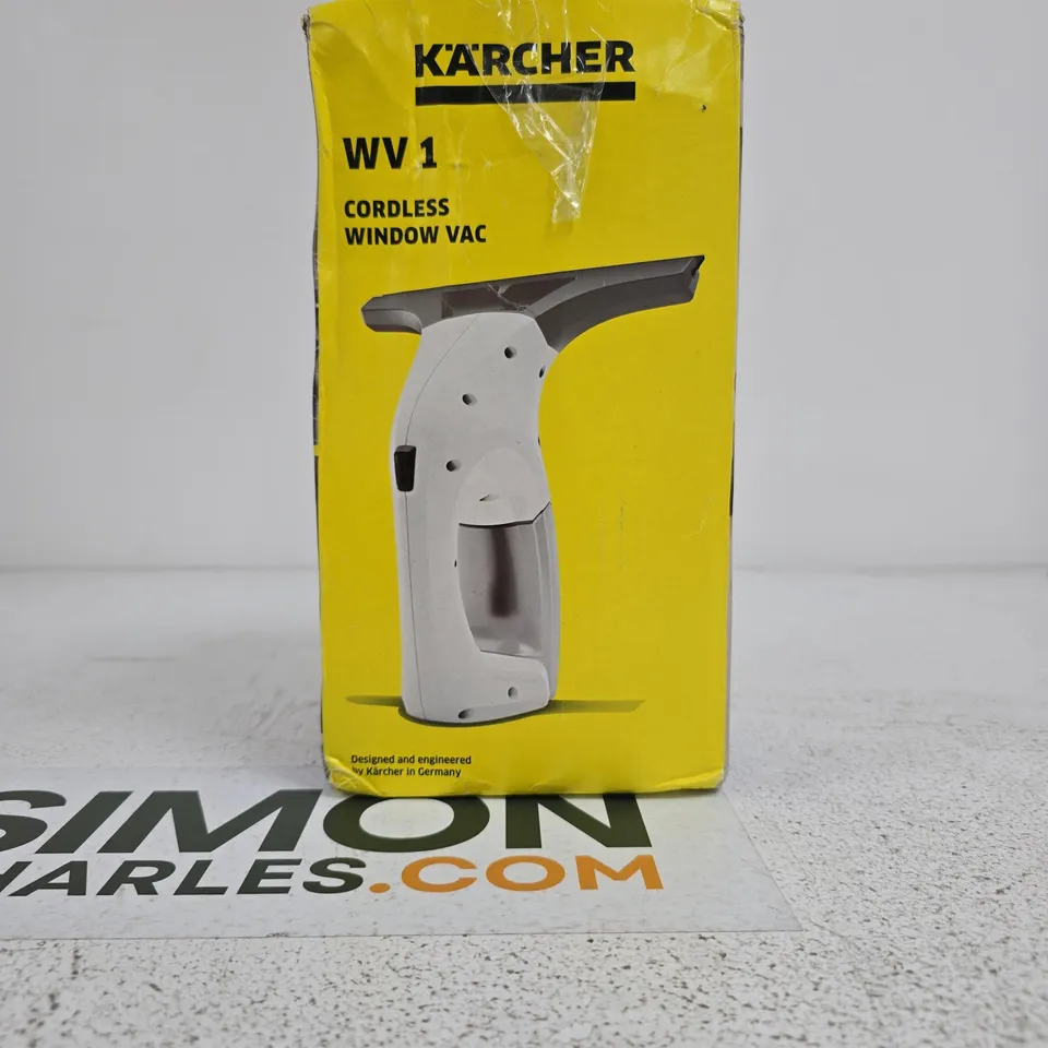 KARCHER WV 1 CORDLESS WINDOW VAC