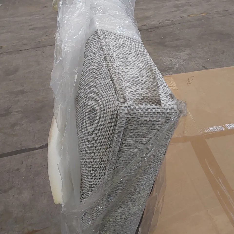 BAGGED DESIGNER 90cm SINGLE FABRIC UPHOLSTERED HEADBOARD 