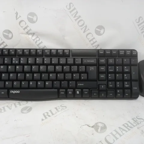BOX OF 2 RAPOO X1800S WIRELESS MOUSE & KEYBOARD