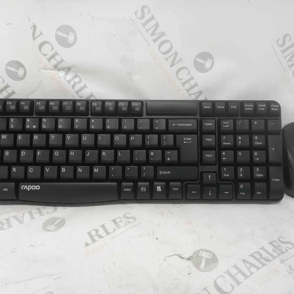 BOX OF 2 RAPOO X1800S WIRELESS MOUSE & KEYBOARD 