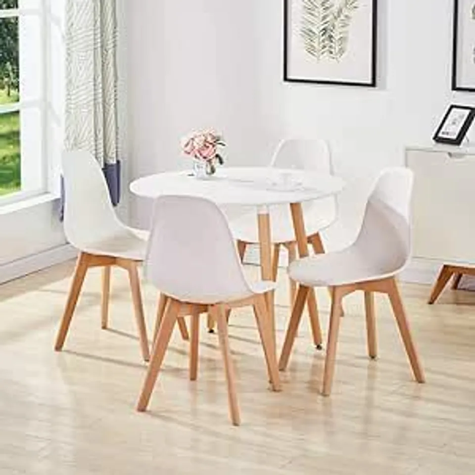 BOXED KOSY KOALA ROUND WOOD DINING TABLE 