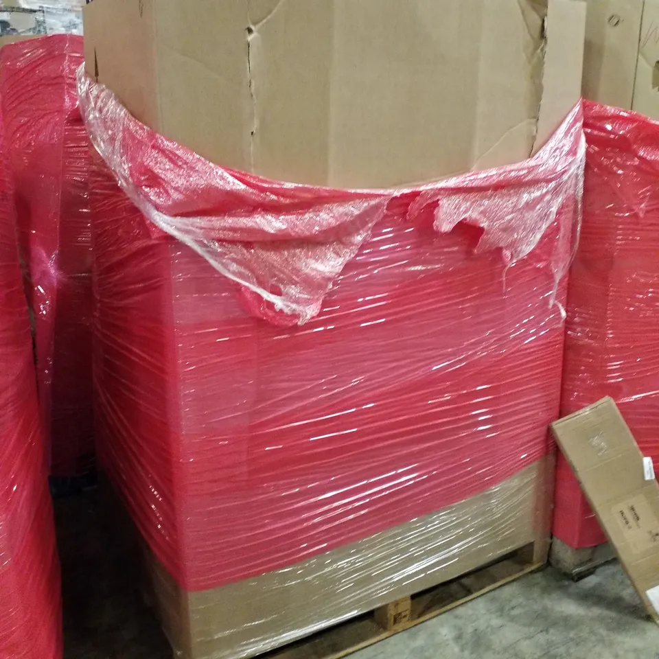 PALLET OF ASSORTED PRODUCTS INCLUDING CLOTHES DRYING RACK, DEEP CLEANER, AIR CIRCULATORY, MAGNETIC DART BOARD, HANGING SPICE RACKS