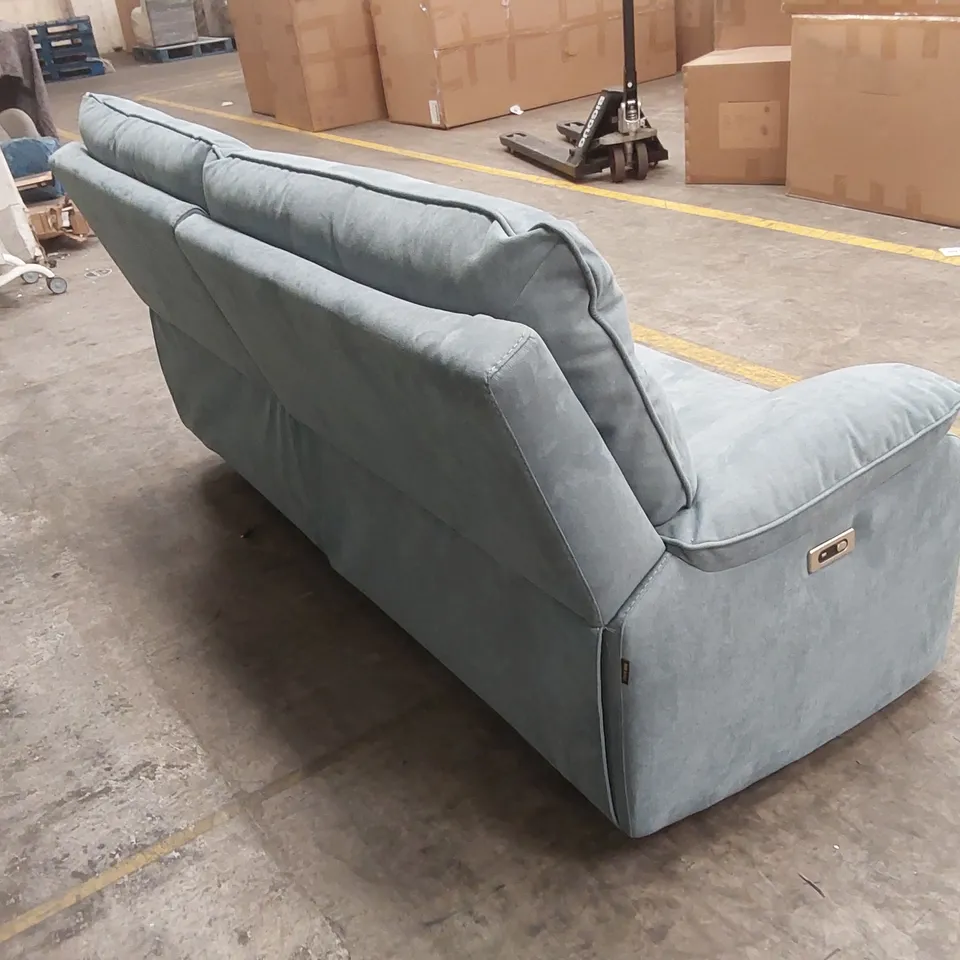 QUALITY DESIGNER ITALIAN MADE LUGANO 3 SEATER ELECTRIC RECLINER SOFA 
