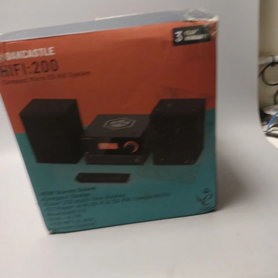 OAKCASTLE HIFI:200 COMPACT MICRO CD HIFI SYSTEM