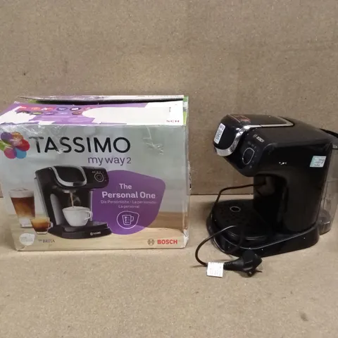BOXED TASSIMO BY BOSCH MY WAY 2 TAS6502GB COFFEE MACHINE WITH BRITA FILTER - BLACK
