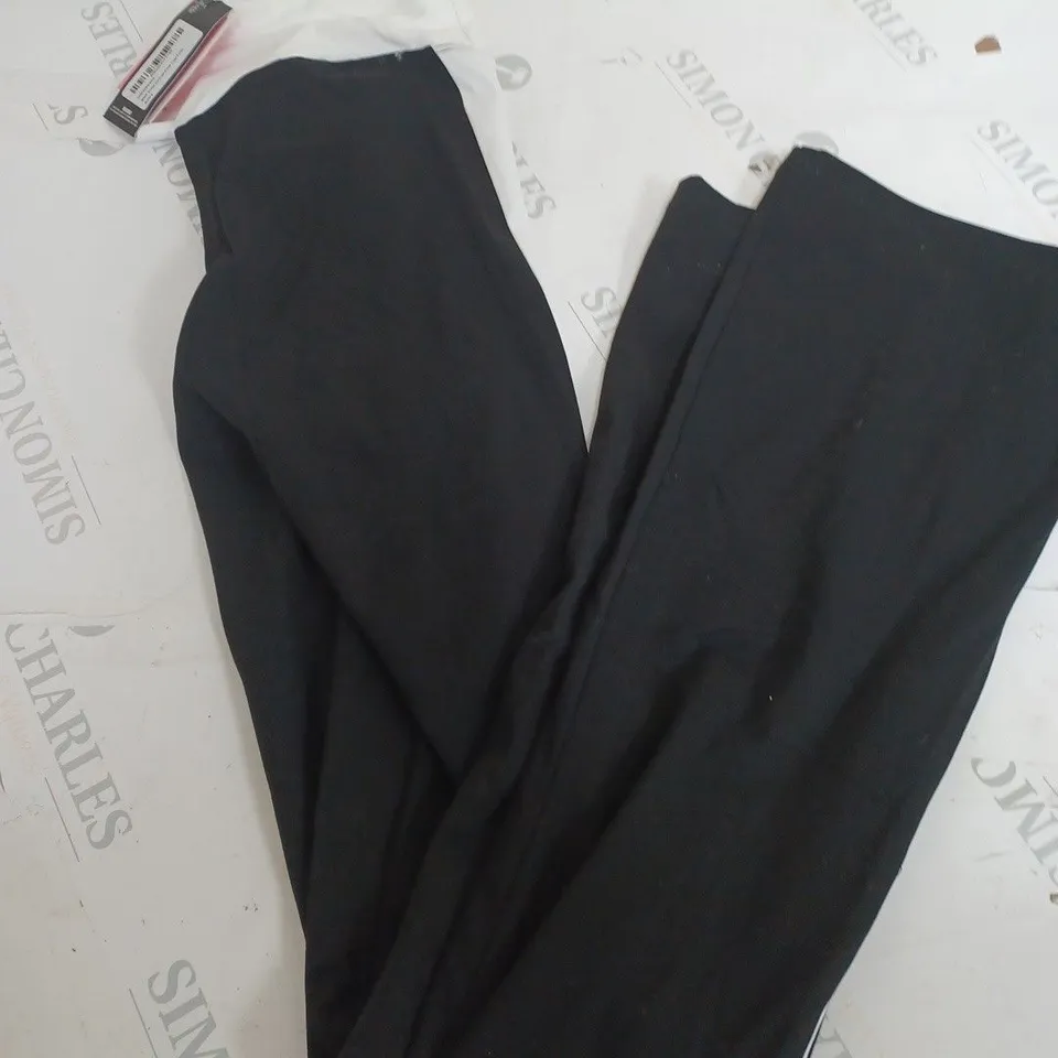PLT BLACK SCULPT CONTRAST YOGA PANTS 