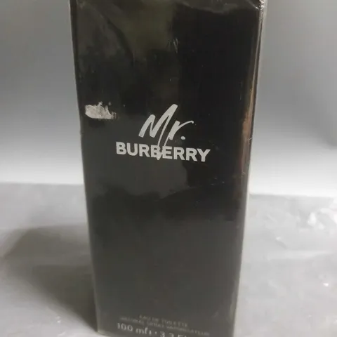 BOXED AND SEALED MR. BURBERRY EAU DE TOILETTE 100ML