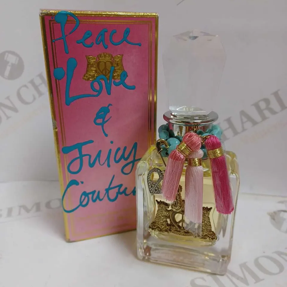 JUICY COUTURE PEACE LOVE & JUICY COUTURE EAU DE PARFUM 50ML