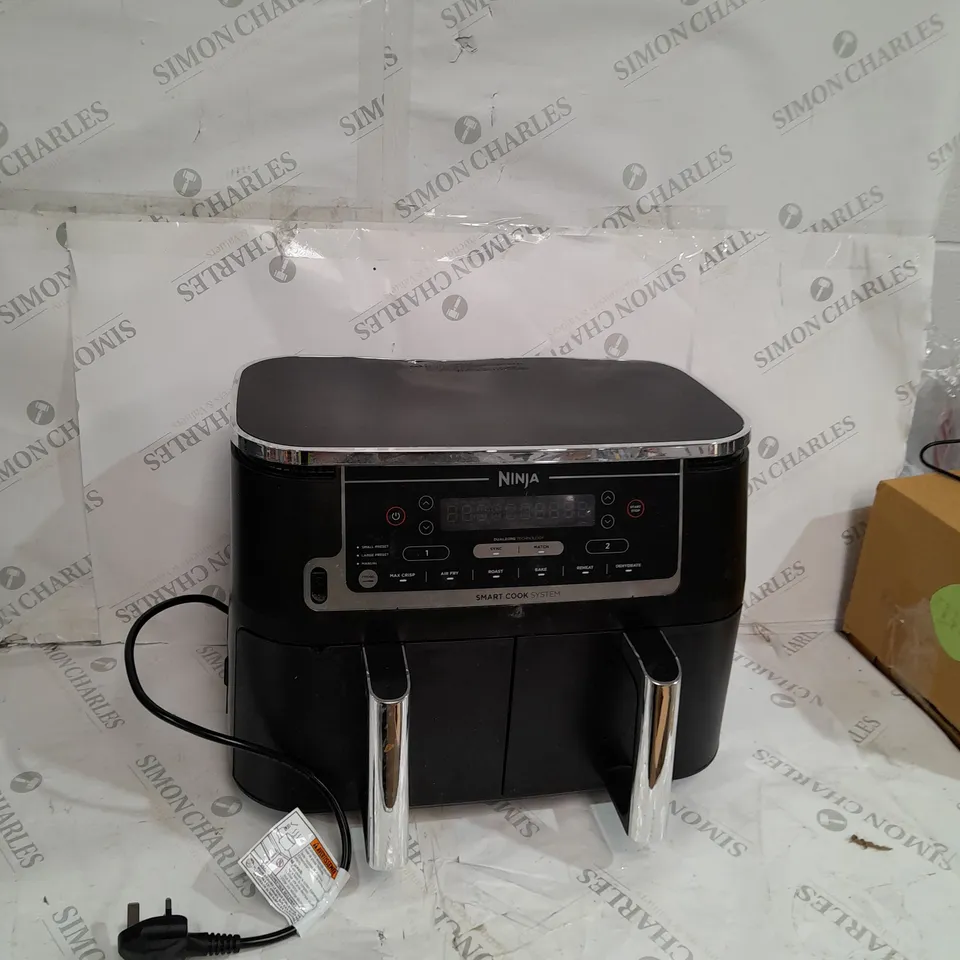 BOXED NINJA FOODI MAX DUAL ZONE 9.5L AIR FRYER AF451UK