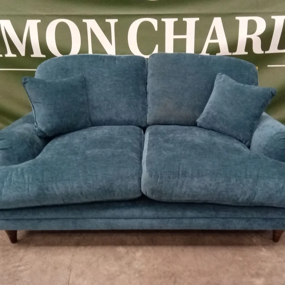 ADAKU 2 SEATER SOFA - TEAL