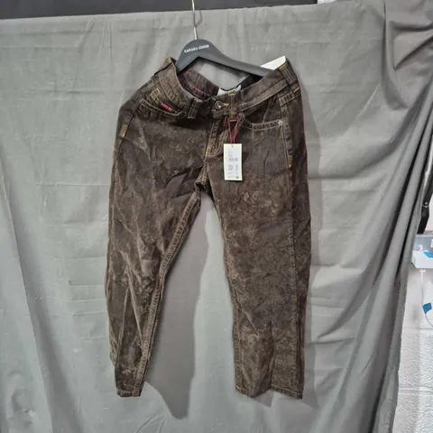 BDG URBAN OUTFITTERS JEANS – BROWN WASH, WOMEN’S, UK 6 (US 26W X 30L)