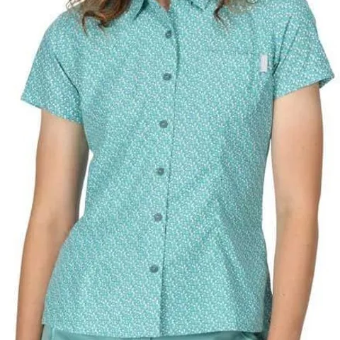 REGATTA MINDANO VII WOMEN'S SHIRT BURST BLUE SIZE 14