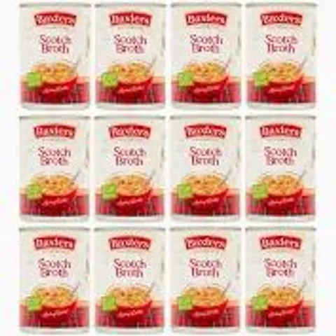 12-CAN PACK OF BAXTERS SCOTCH BROTH SOUP 