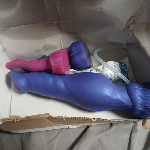 ASSORTED SILICONE SEX TOYS (BLUE, PINK, PURPLE) 