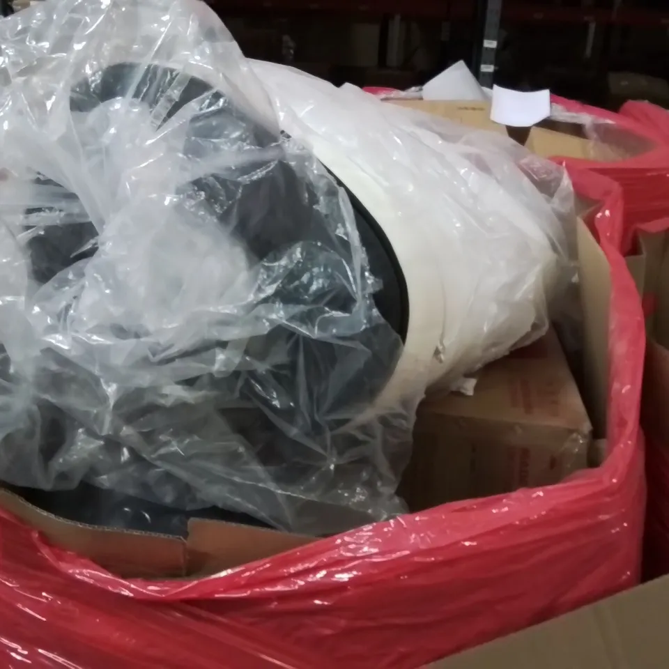 PALLET OF ASSORTED HOUSEHOLD GOODS AND PRODUCTS TO INCLUDE;WATER FILTRATION SYSTEM,JUICER,WET FOOD FEEDER