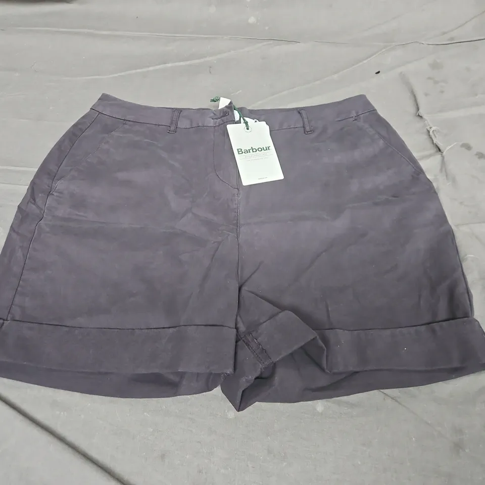 BARBOUR CHINO SHORTS - SIZE 12