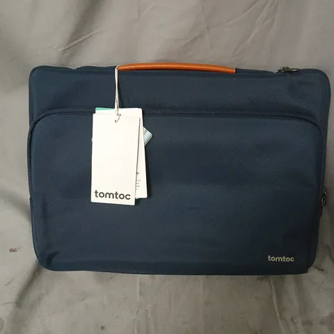 TOMTOC LAPTOP BAG IN NAVY