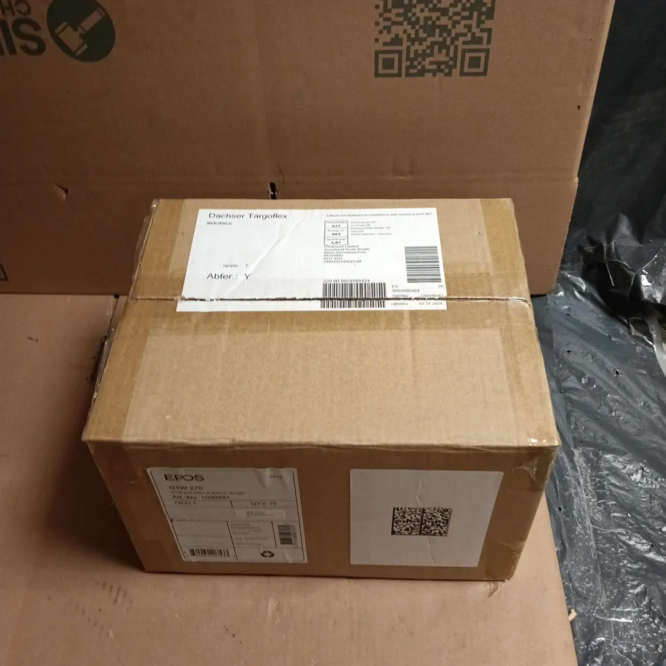 BOX OF APPROXIMATELY 8 EPOS GTW 270 GAMING EARPHONES - COLLECTION ONLY