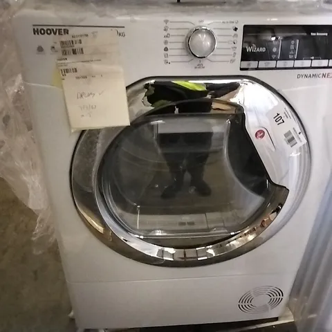 DESIGNER HOOVER DXOC10TCE FREESTANDING CONDENSER TUMBLE DRYER