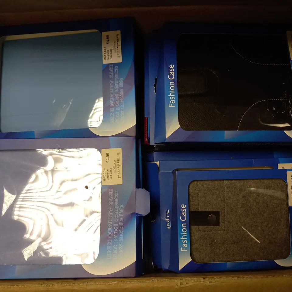 LOT OF APPROXIMATELY 60 ASSORTED TABLET CASES