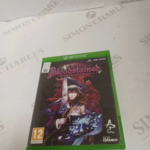 XBOX ONE BLOODSTAINES RITUAL OF THE NIGHT
