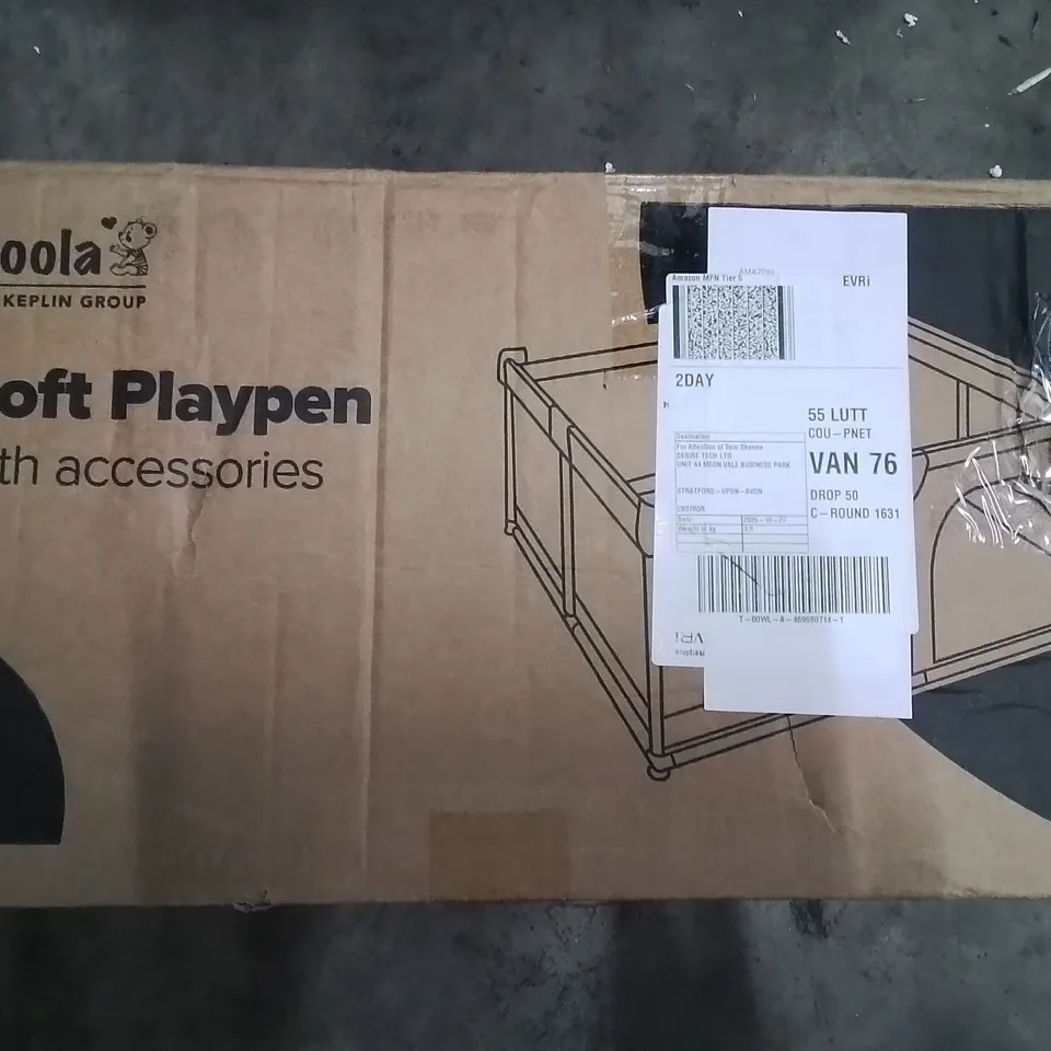 BOXED KIDOOLA SOFT PLAYPEN 