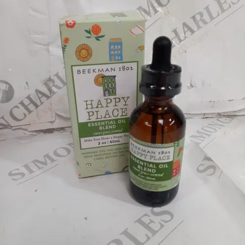 BOXED BEEKMAN 1802 HAPPY PLACE ESSENTIAL OIL BLEND (60ML)