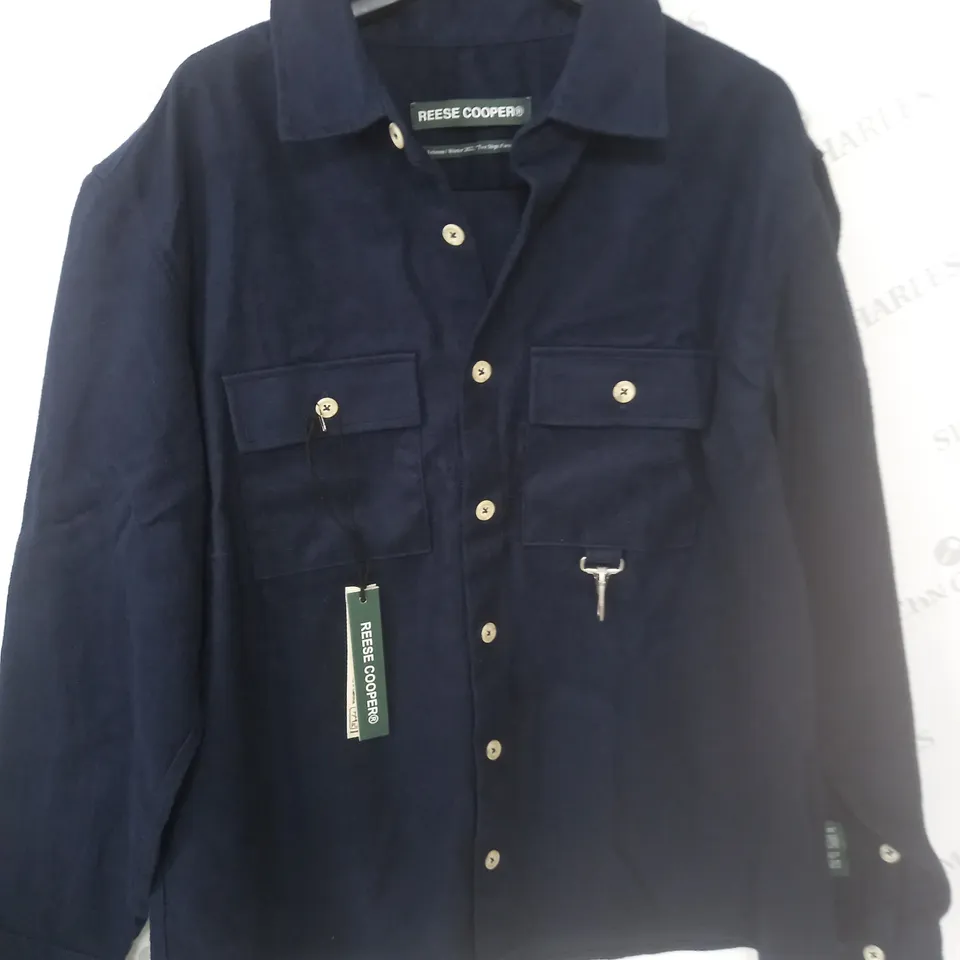 REESE COOPERS FLANNEL BUTTON DOWN SHIRT - L