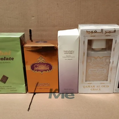 APPROX 10 ASSORTED FRAGRANCES TO INCLUDE TOM FORD , DUBAI CHOCOLATE AND HARUHARU WONDER