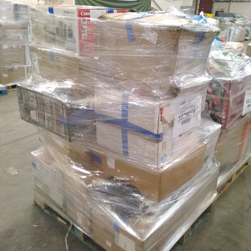 PALLET OF APPROXIMATELY 19 UNPROCESSED RAW RETURN HIGH VALUE ELECTRICAL GOODS TO INCLUDE;